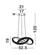 Lustra Nova Luce MEDORA 9748155