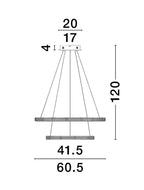 Lustra Nova Luce GINEVRA 9748159