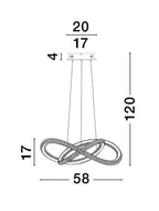 Lustra Nova Luce GINEVRA 9748160