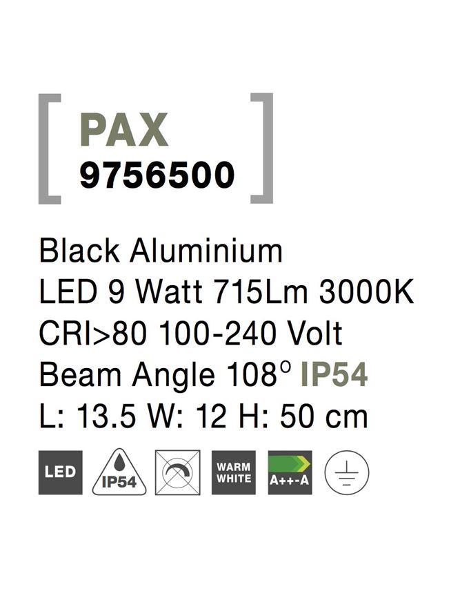 Stalp Nova Luce PAX 9756500