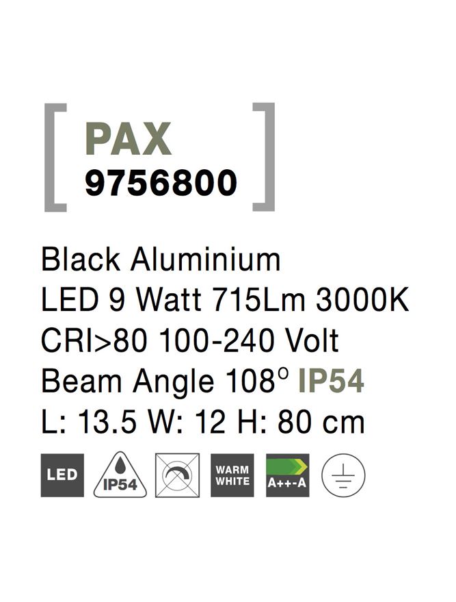 Stalp Nova Luce PAX 9756800