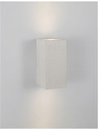 Aplica exterior iluminare sus/jos Nova Luce FUENTO 9790551