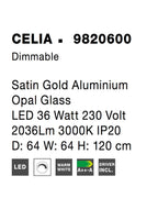 Lustra Nova Luce CELIA 9820600