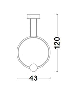 Pendul Nova Luce CELIA 9820605