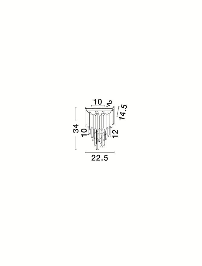 Aplica Nova Luce MAGNOLIA 9824060