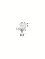 Aplica Nova Luce MAGNOLIA 9824060