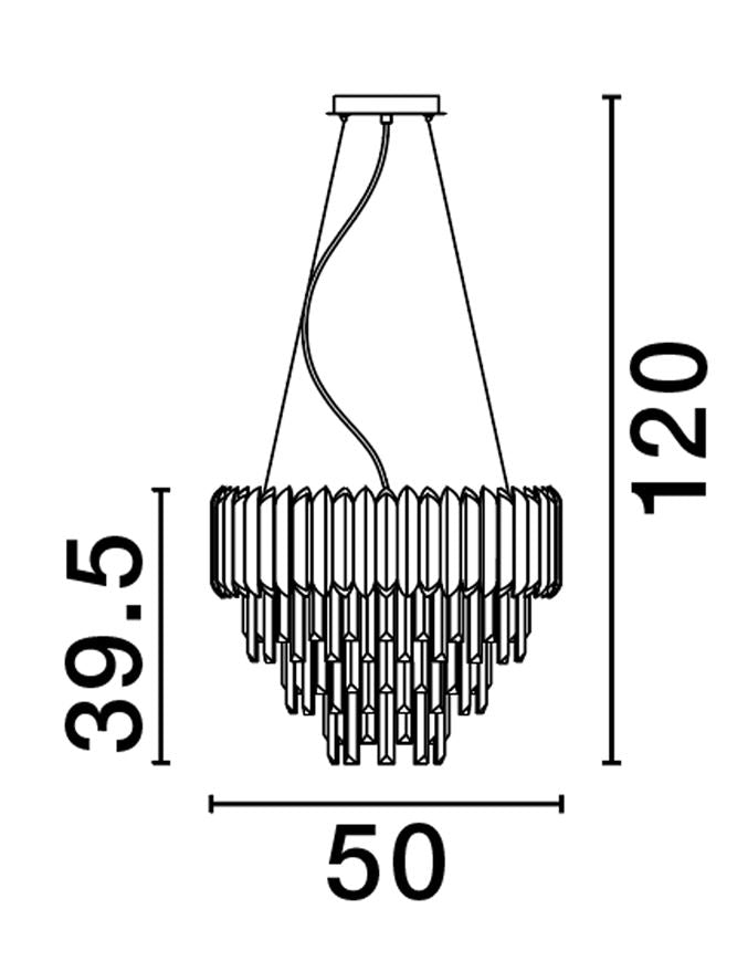 Candelabru Nova Luce MAGNOLIA 9824075