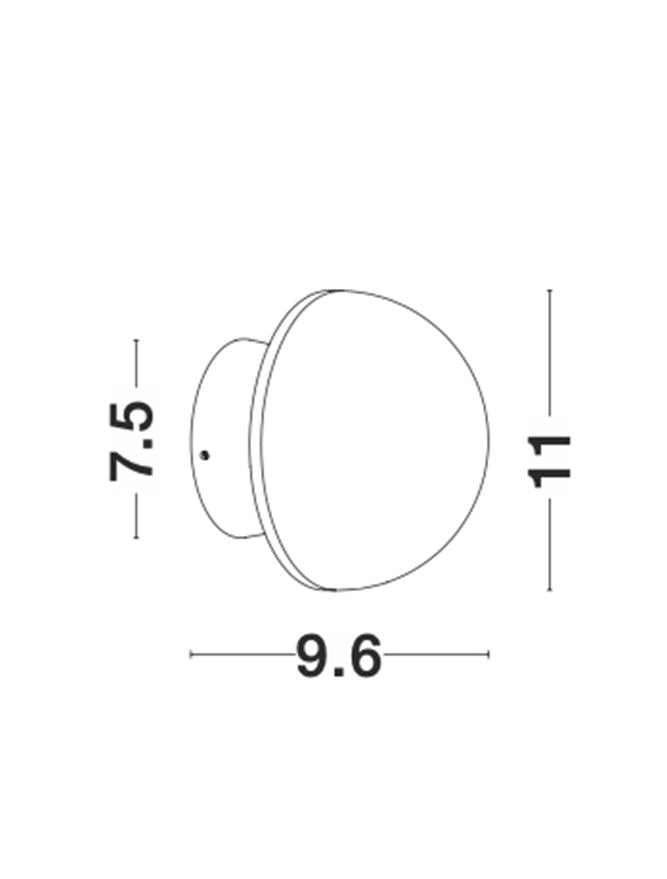 Aplica Nova Luce NETUNE 9831051