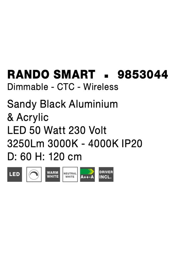 Lustra Nova Luce RANDO SMART 9853044