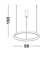 Lustra Nova Luce PERTINO 9853683