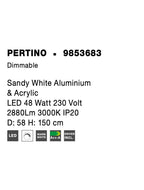 Lustra Nova Luce PERTINO 9853683