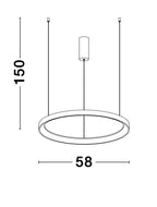 Lustra Nova Luce PERTINO 9853684