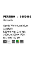 Lustra Nova Luce PERTINO 9853685