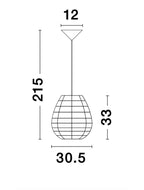Pendul Nova Luce GRIFFIN 9858713