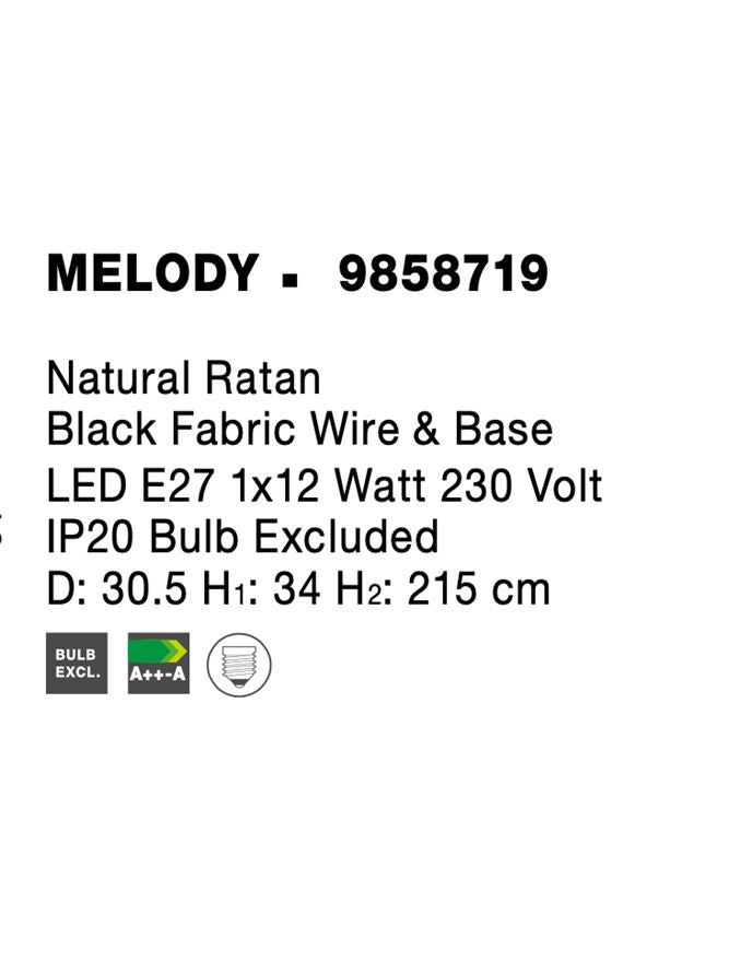 Pendul Nova Luce MELODY 9858719