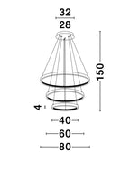 Lustra Nova Luce PRESTON 9862853