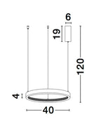 Lustra Nova Luce PRESTON 9865140