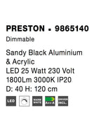 Lustra Nova Luce PRESTON 9865140