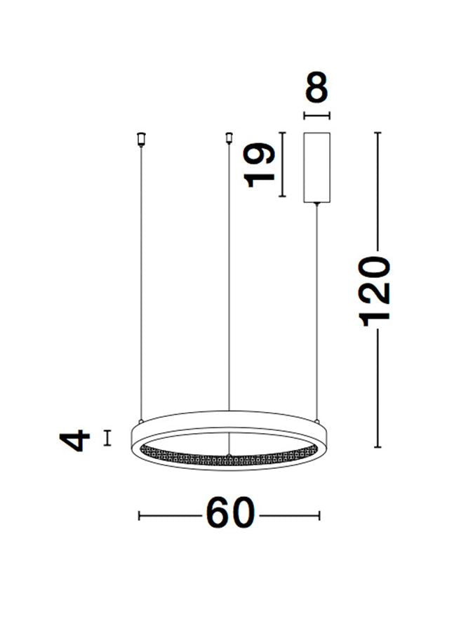 Lustra Nova Luce PRESTON 9865160
