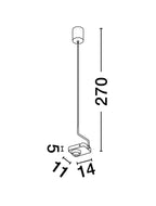 Pendul Nova Luce KEDROS 9870030