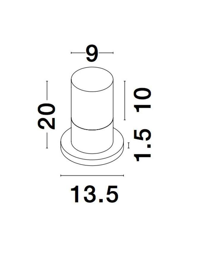 Stalp Nova Luce NOTEN 9905023