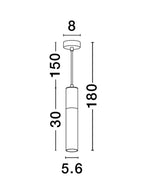 Pendul Nova Luce PONGO 9911523