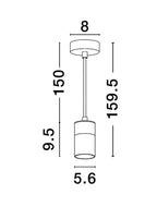 Pendul Nova Luce PONGO 9911524