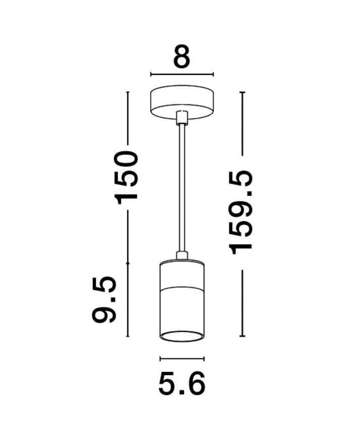 Pendul Nova Luce PONGO 9911524