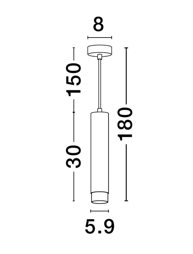 Pendul Nova Luce PONGO 9911525