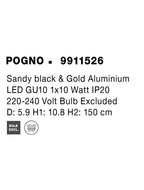 Pendul Nova Luce PONGO 9911526