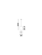 Pendul Nova Luce OMIO 9919101