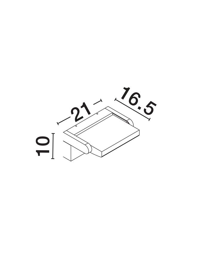 Aplica exterior cu senzor Nova Luce GERBER 9923423