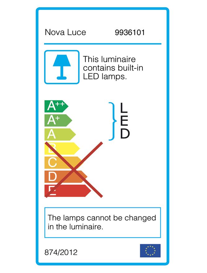 Aplica exterior Nova Luce ENZI 9936101