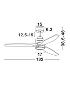 Ventilator Nova Luce NATURE 9952314