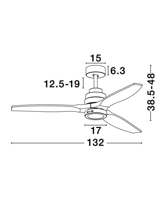Ventilator Nova Luce NATURE 9952314