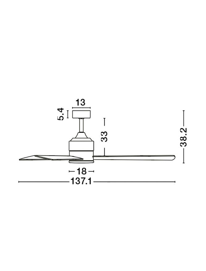 Ventilator Nova Luce AXEL 9952345