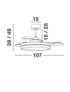 Ventilator Nova Luce NEVMA 9952377