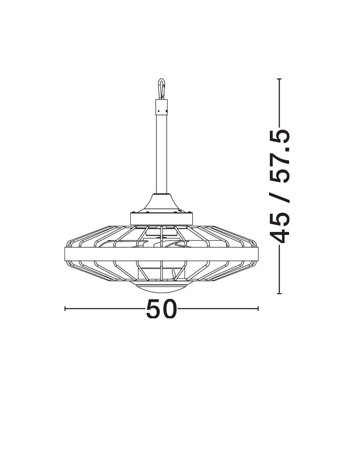 Ventilator Nova Luce BRIZZY 9952396