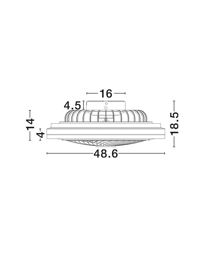 Ventilator Nova Luce ORYA 9952399