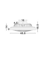 Ventilator Nova Luce ORYA 9952399