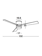 Ventilator Nova Luce SILKY 9953015