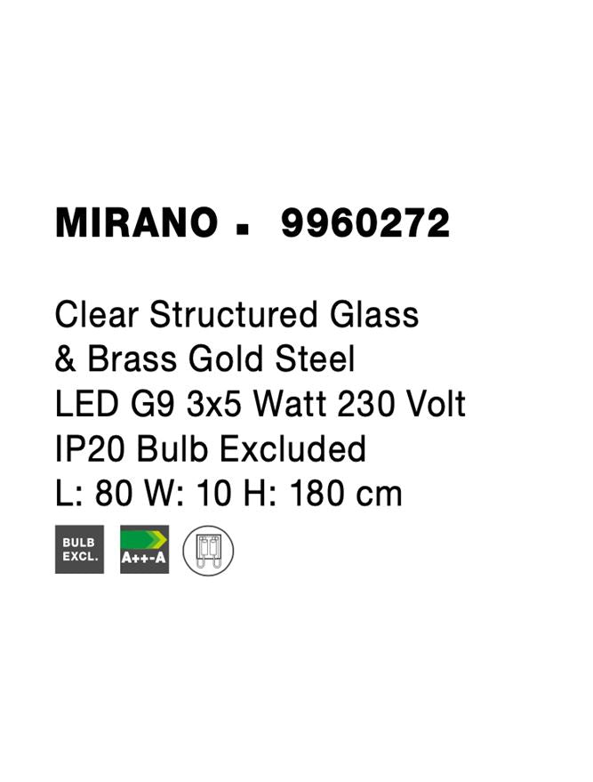 Lustra Nova Luce MIRANO 9960272