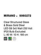 Lustra Nova Luce MIRANO 9960272
