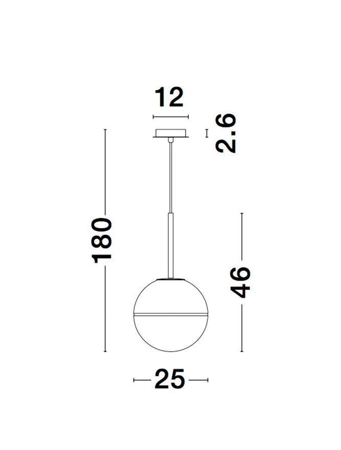 Pendul Nova Luce CANTONA 9960612