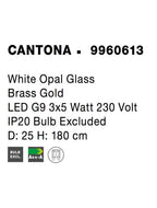 Lustra Nova Luce CANTONA 9960613