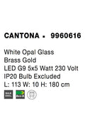 Lustra Nova Luce CANTONA 9960616