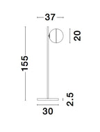 Lampadar Nova Luce CANTONA 9960619
