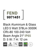 Proiector exterior fatade/plante Nova Luce FEND 9971451
