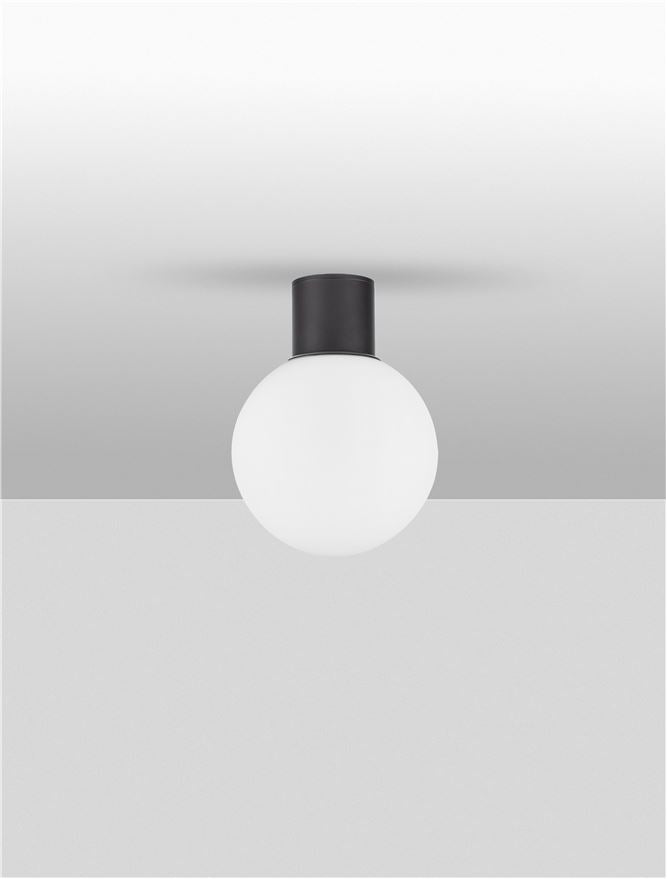 Plafoniera exterior Nova Luce SPIX 9971453