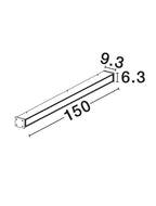 Aplica exterior lineara Nova Luce NOVA 9971454